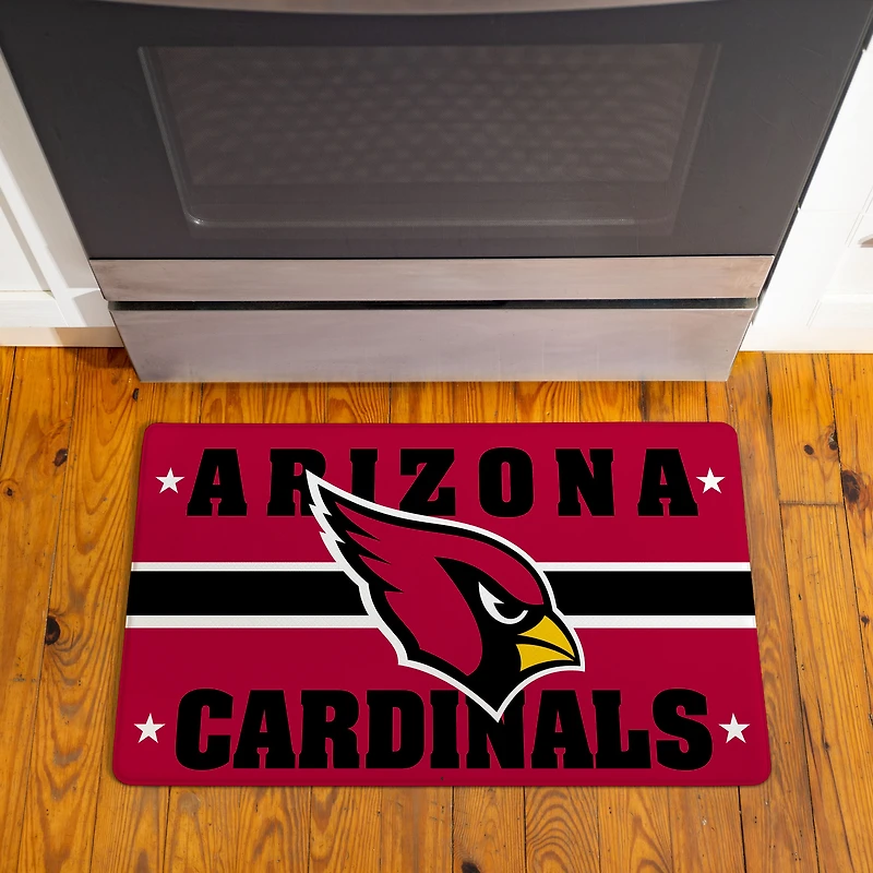 Arizona Cardinals 18" x 30" Anti-Fatigue Comfort Indoor Mat