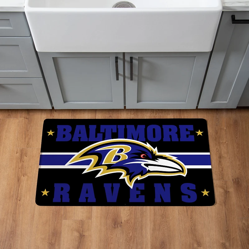 Baltimore Ravens 18" x 30" Anti-Fatigue Comfort Indoor Mat