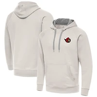 Men's Antigua Cream Ottawa Senators Victory Pullover Hoodie