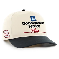 Men's '47 Natural/Black Richard Childress Racing Goodwrench Service Plus Hitch Adjustable Hat