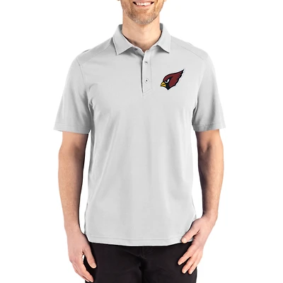 Men's Cutter & Buck Arizona Cardinals Big Tall Advantage Refresh Epic Confidence Recycled Tri-Blend Pique Polo