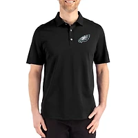 Men's Cutter & Buck Philadelphia Eagles Big Tall Advantage Refresh Epic Confidence Recycled Tri-Blend Pique Polo