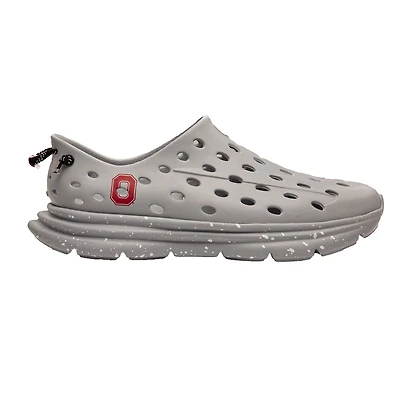 Unisex Kane Footwear Gray Ohio State Buckeyes Speckle Recovery Shoes