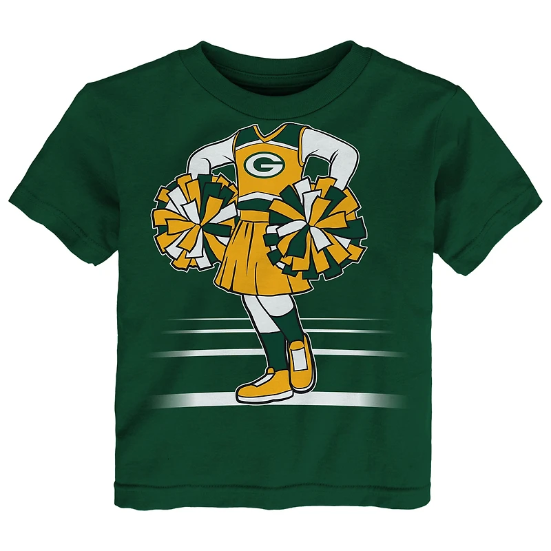 Girls Toddler Outerstuff Green Green Bay Packers Game Fit T-Shirt
