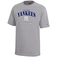 Youth Champion  Gray New York Yankees Graphic T-Shirt