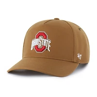 Unisex Carhartt x '47  Brown Ohio State Buckeyes Hitch Adjustable Hat