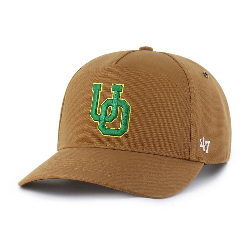 Unisex Carhartt x '47  Brown Oregon Ducks Hitch Adjustable Hat
