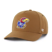 Unisex Carhartt x '47  Brown Kansas Jayhawks Hitch Adjustable Hat