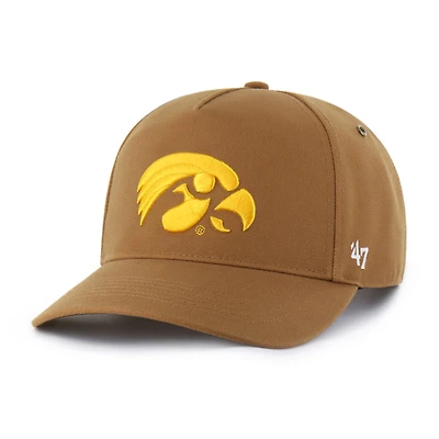 Unisex Carhartt x '47  Brown Iowa Hawkeyes Hitch Adjustable Hat