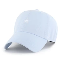 Women's '47 Light Dallas Cowboys Base Runner Ballpark Clean Up Adjustable Hat