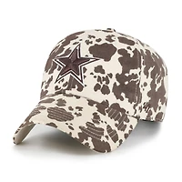 Women's '47  Natural Dallas Cowboys Bessie Clean Up Adjustable Hat