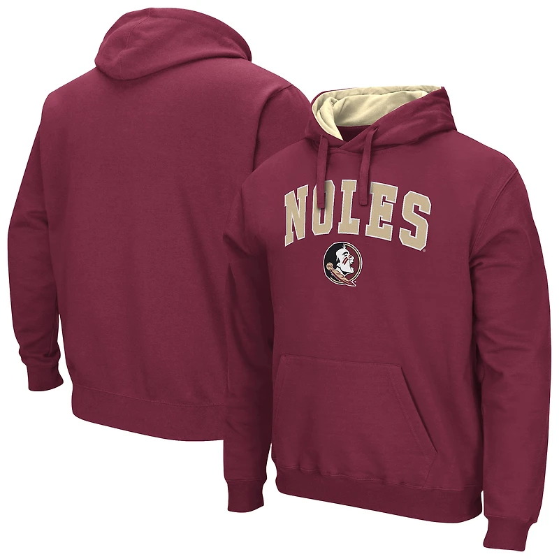 Men's Colosseum  Garnet Florida State Seminoles Rally Cry Fleece Hoodie