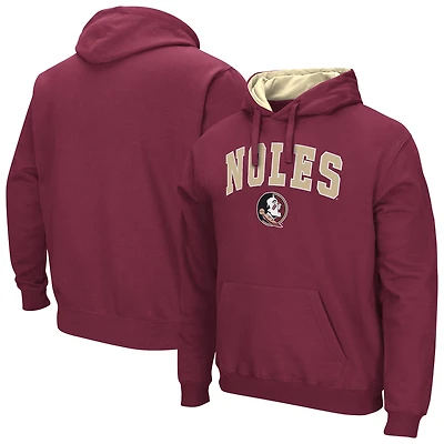 Men's Colosseum  Garnet Florida State Seminoles Rally Cry Fleece Hoodie