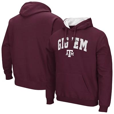 Men's Colosseum Maroon Texas A&M Aggies Rally Cry Fleece Hoodie