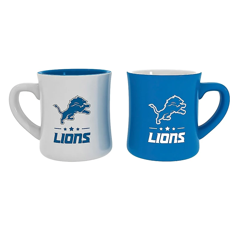 Detroit Lions 10 oz. Ceramic Coffee Cup Gift Set