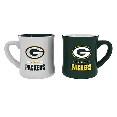 Green Bay Packers 10 oz. Ceramic Coffee Cup Gift Set