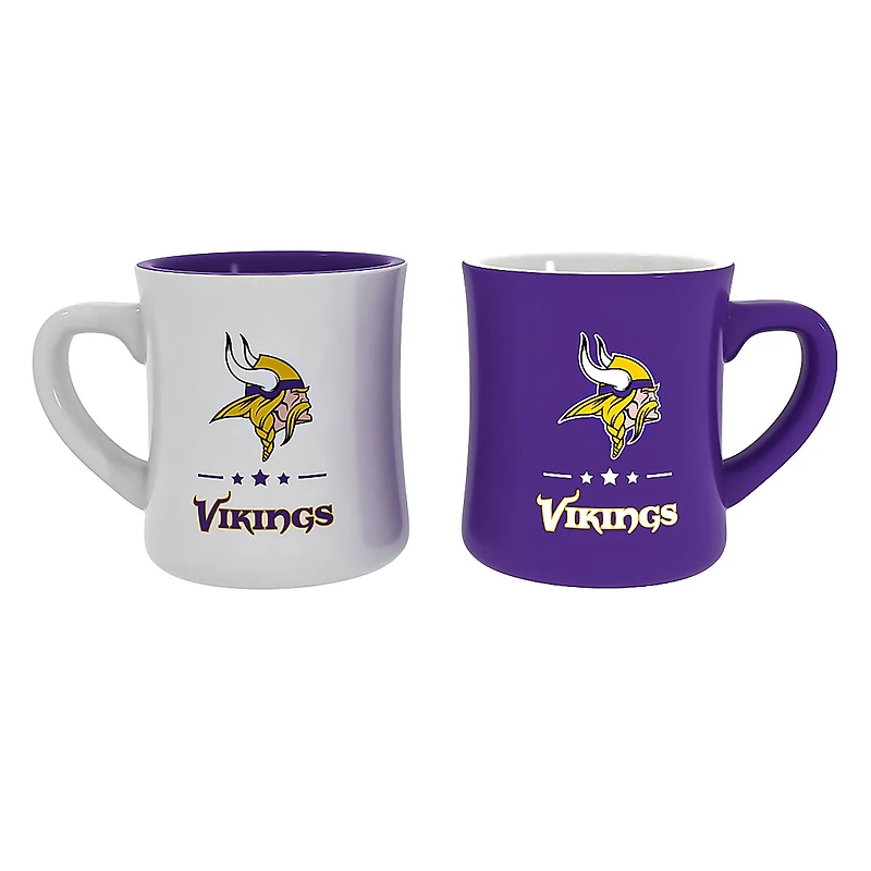 Minnesota Vikings 10 oz. Ceramic Coffee Cup Gift Set