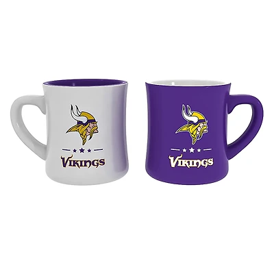 Minnesota Vikings 10 oz. Ceramic Coffee Cup Gift Set