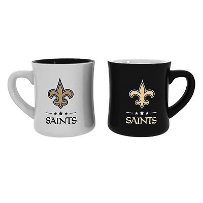 New Orleans Saints 10 oz. Ceramic Coffee Cup Gift Set