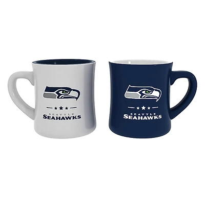 Seattle Seahawks 10 oz. Ceramic Coffee Cup Gift Set
