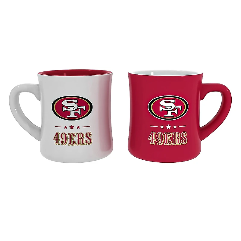 San Francisco 49ers 10 oz. Ceramic Coffee Cup Gift Set