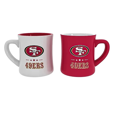 San Francisco 49ers 10 oz. Ceramic Coffee Cup Gift Set