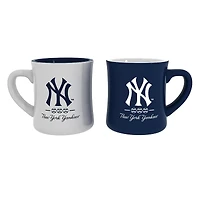 New York Yankees 10 oz. Ceramic Coffee Cup Gift Set