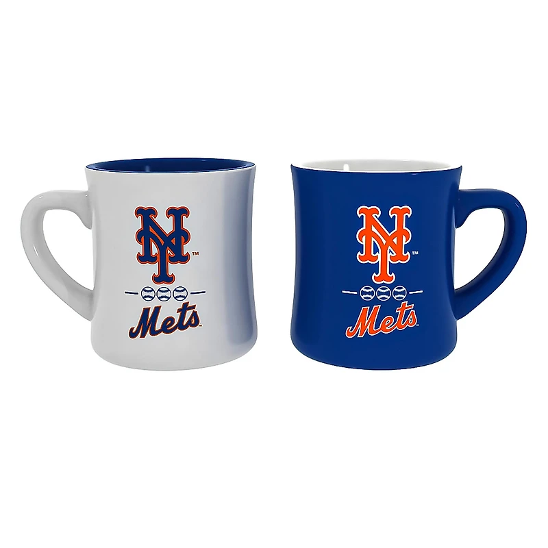 New York Mets 10 oz. Ceramic Coffee Cup Gift Set