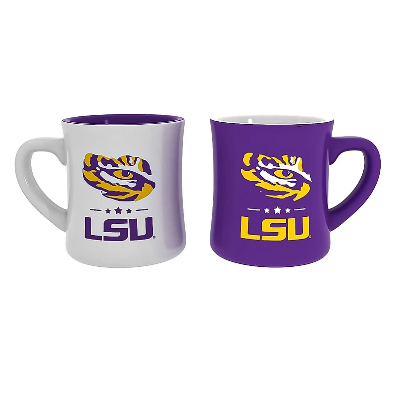 LSU Tigers 10 oz. Ceramic Coffee Cup Gift Set