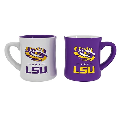 LSU Tigers 10 oz. Ceramic Coffee Cup Gift Set