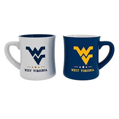 West Virginia Mountaineers 10 oz. Ceramic Coffee Cup Gift Set