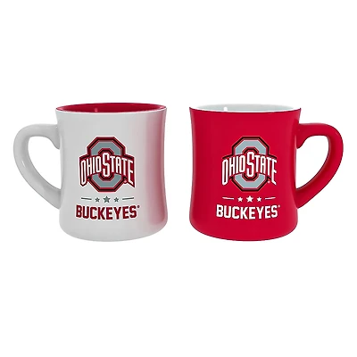 Ohio State Buckeyes 10 oz. Ceramic Coffee Cup Gift Set