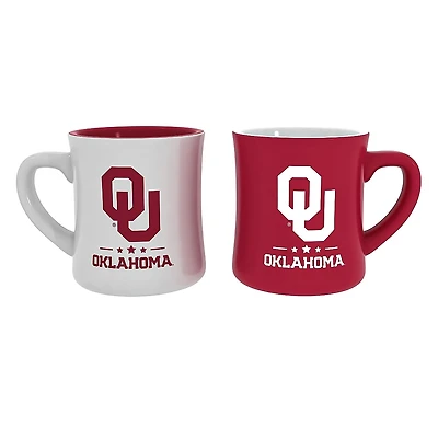 Oklahoma Sooners 10 oz. Ceramic Coffee Cup Gift Set
