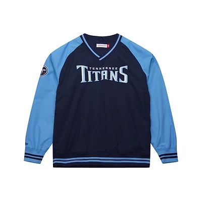 Men's Mitchell & Ness Navy Tennessee Titans  Raglan Jacket