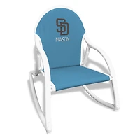 Chad & Jake Blue San Diego Padres Personalized Rocking Chair