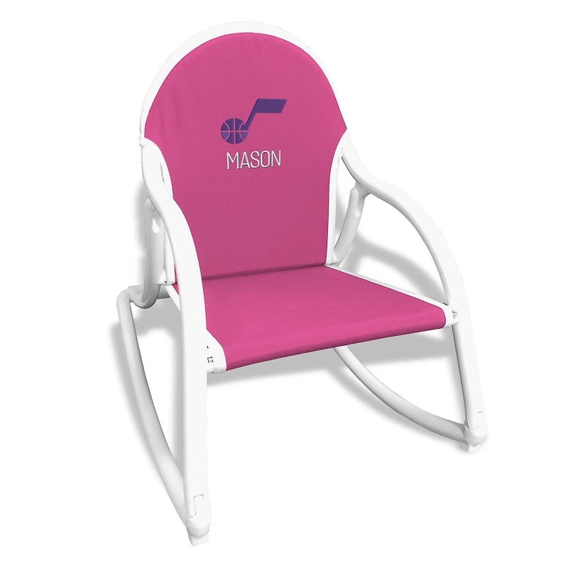 Chad & Jake Utah Jazz Personalized Rocking Chair