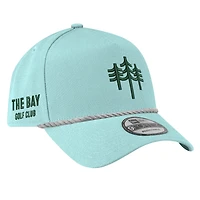 Men's New Era  Turquoise The Bay Golf Club 9FORTY A-Frame Adjustable Rope Hat