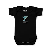 Newborn & Infant Chad Jake St. Louis Blues Personalized Bodysuit