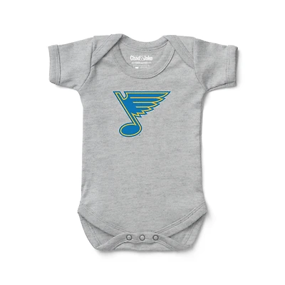 Newborn & Infant Chad Jake Heather Gray St. Louis Blues Bodysuit