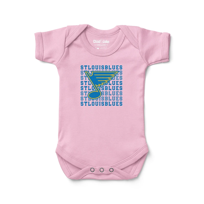 Newborn & Infant Chad Jake Light St. Louis Blues Bodysuit