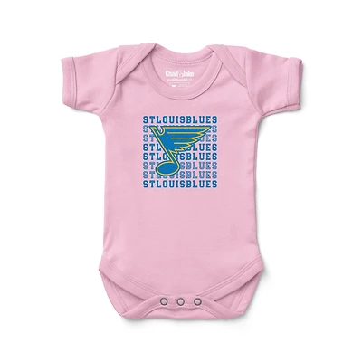 Newborn & Infant Chad Jake Light St. Louis Blues Bodysuit