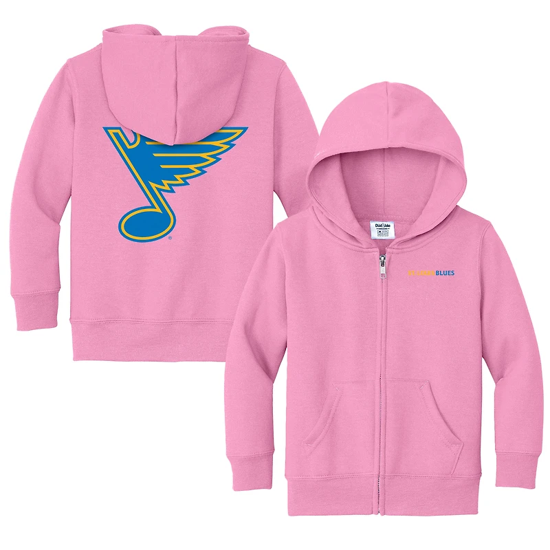 Toddler Chad & Jake St. Louis Blues Full-Zip Sweatshirt