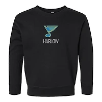 Toddler Chad & Jake St. Louis Blues Personalized Pullover Sweatshirt