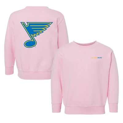 Toddler Chad & Jake Pink St. Louis Blues Pullover Sweatshirt