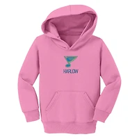 Toddler Chad & Jake Pink St. Louis Blues Pullover Hoodie