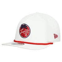 Men's New Era  White Jupiter Links Golf Club Adjustable Golfer Hat