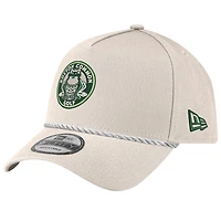 Men's New Era Stone Boston Common Golf Team 9FORTY A-Frame Rope Adjustable Hat