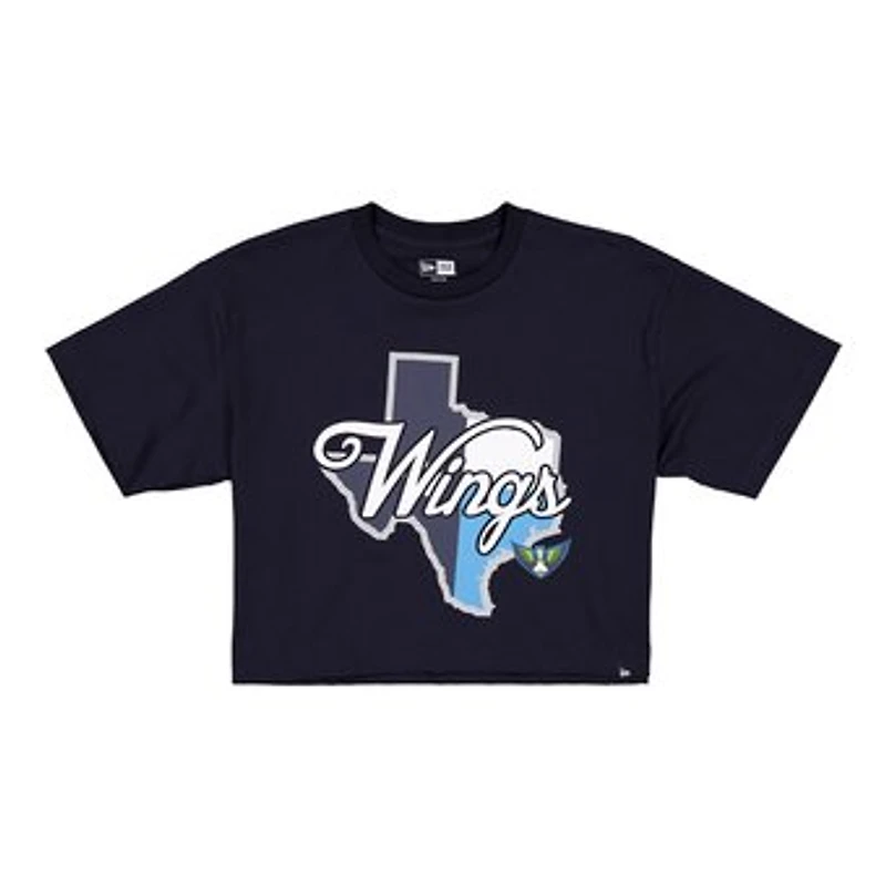 Women's New Era Navy Dallas Wings 2026 WNBA Draft Hometown Boxy T-Shirt