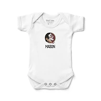 Unisex Infant Chad & Jake Florida State Seminoles Personalized Bodysuit