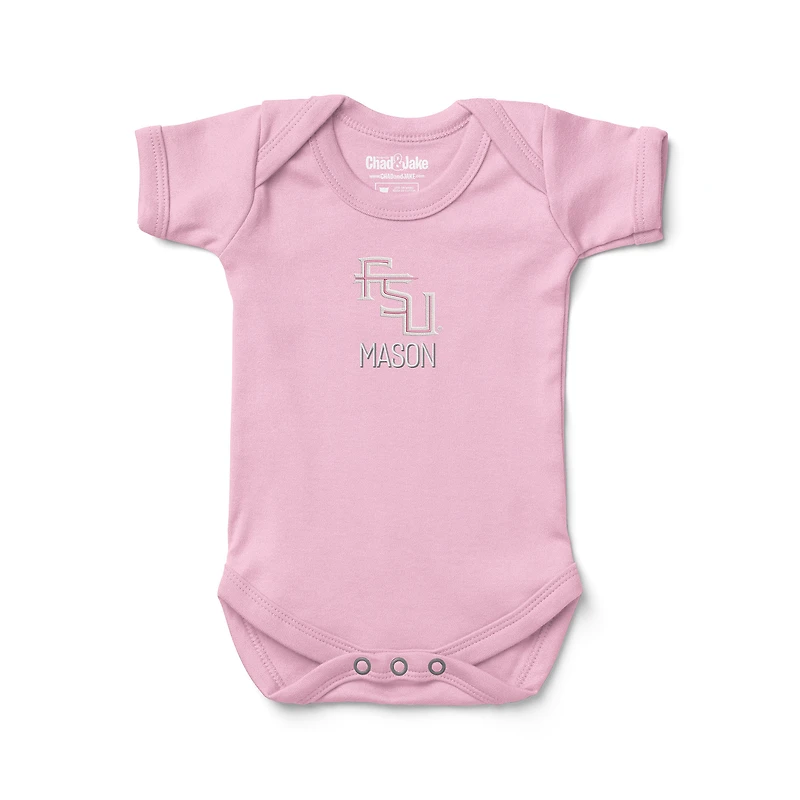 Unisex Infant Chad & Jake Florida State Seminoles Personalized Bodysuit